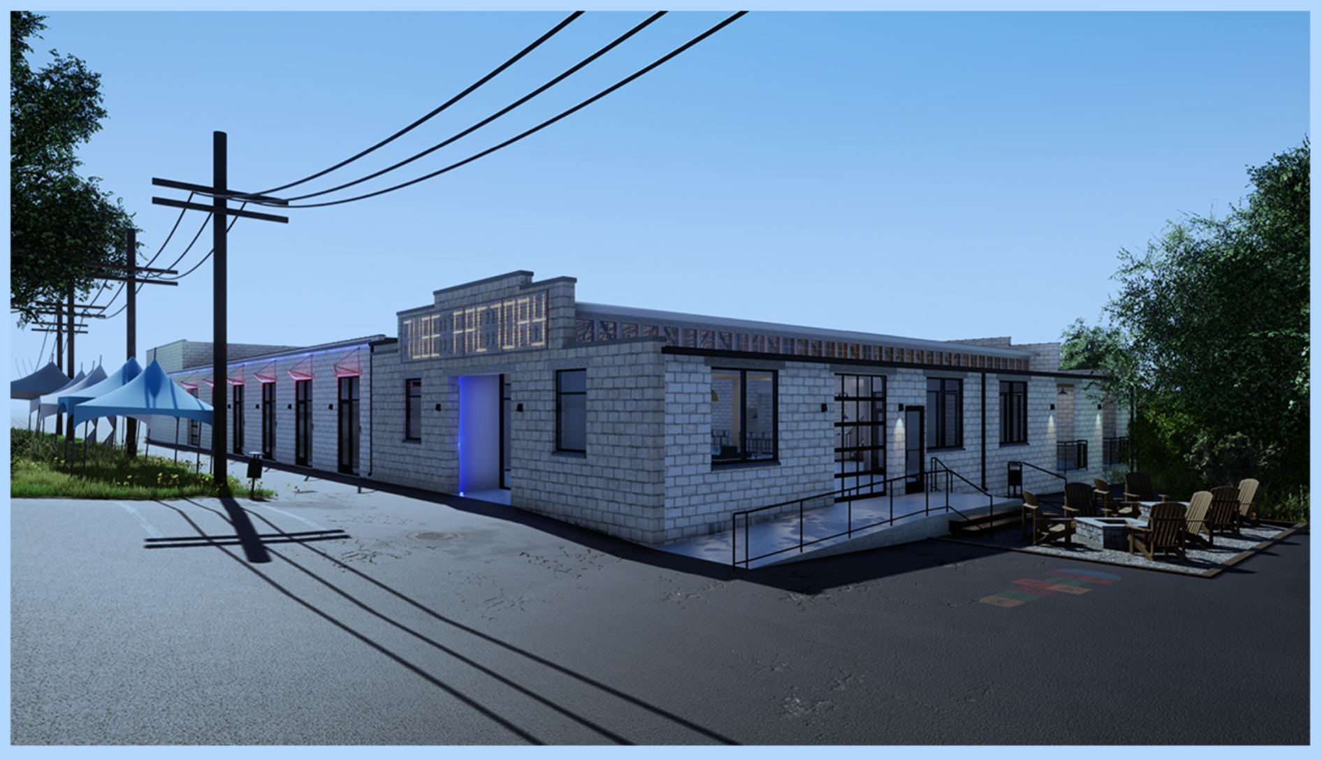 Rendering of Big Tube